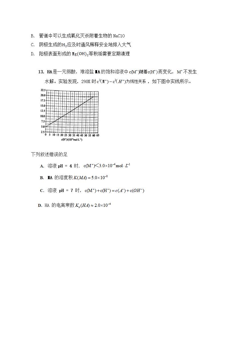 2021年高考理綜試卷及答案,理科綜合試題答案解析