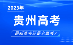2023年貴州高考分文理科嗎_是新高考還是老高考？