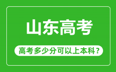 <b>山東高考難度大嗎_山東高考多少分可以上本科？</b>