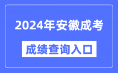 2024年安徽成考成績(jī)查詢?nèi)肟诰W(wǎng)址（http://cx.ahzsks.cn）
