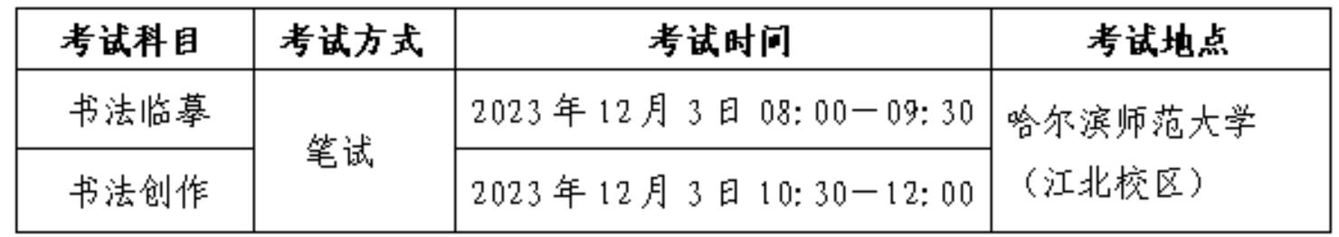 2025年黑龍江藝考時間具體是什么時候？