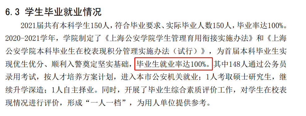 上海公安學(xué)院就業(yè)率怎么樣,就業(yè)前景好嗎？