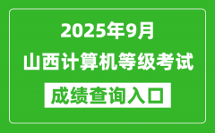 2025年9月山西計(jì)算機(jī)等級(jí)考試成績(jī)查詢?nèi)肟?https://www.neea.edu.cn)
