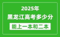 預(yù)計(jì)2025年黑龍江高考多少能上一本和二本_錄取分?jǐn)?shù)線預(yù)測